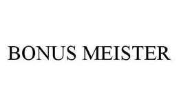 BONUS MEISTER trademark