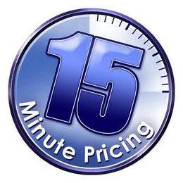 15 MINUTE PRICING trademark