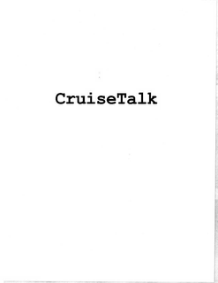 CRUISETALK trademark