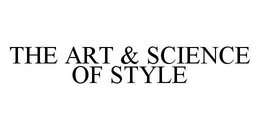 THE ART & SCIENCE OF STYLE trademark
