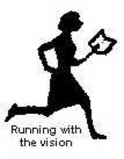 RUNNING WITH THE VISION trademark