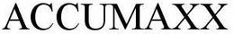 ACCUMAXX trademark