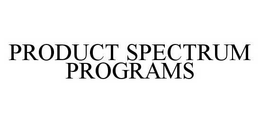 PRODUCT SPECTRUM PROGRAMS trademark