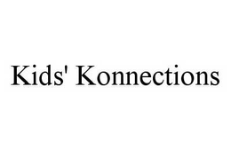 KIDS' KONNECTIONS trademark