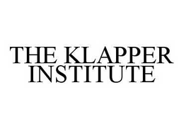 THE KLAPPER INSTITUTE trademark
