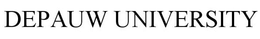 DEPAUW UNIVERSITY trademark