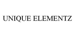 UNIQUE ELEMENTZ trademark