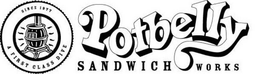 POTBELLY SANDWICH WORKS A FIRST CLASS DIVE SINCE 1977 trademark