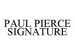 PAUL PIERCE SIGNATURE trademark
