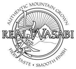 REAL WASABI AUTHENTIC MOUNTAIN GROWN FIERY TASTE SMOOTH FINISH trademark