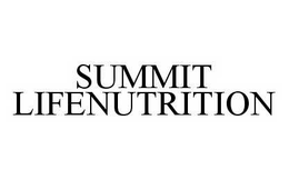 SUMMIT LIFENUTRITION trademark