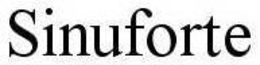 SINUFORTE trademark