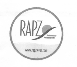 RAPZ SWIMWEAR ACCESSORIES WWW.RAPZWEAR.COM trademark
