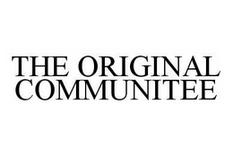 THE ORIGINAL COMMUNITEE trademark