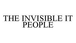 THE INVISIBLE IT PEOPLE trademark