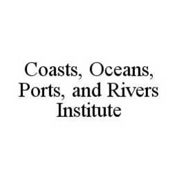 COASTS, OCEANS, PORTS, AND RIVERS INSTITUTE trademark