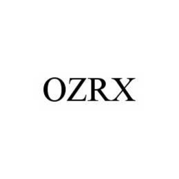OZRX trademark