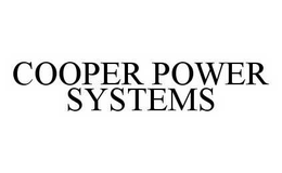 COOPER POWER SYSTEMS trademark