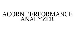 ACORN PERFORMANCE ANALYZER trademark