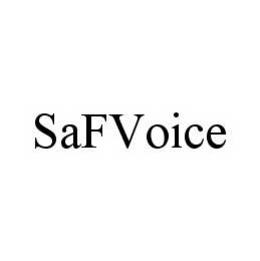 SAFVOICE trademark