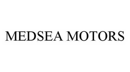 MEDSEA MOTORS trademark