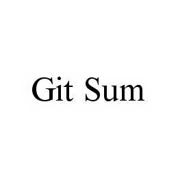 GIT SUM trademark
