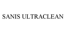 SANIS ULTRACLEAN trademark