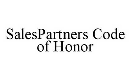SALESPARTNERS CODE OF HONOR trademark