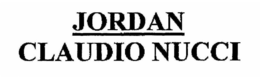 JORDAN CLAUDIO NUCCI trademark
