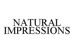 NATURAL IMPRESSIONS trademark