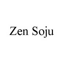 ZEN SOJU trademark