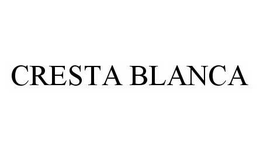 CRESTA BLANCA trademark