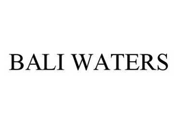BALI WATERS trademark