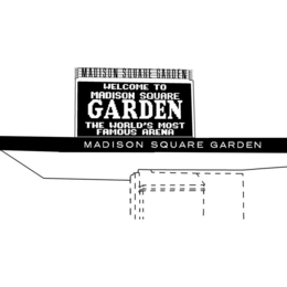 MADISON SQUARE GARDEN WELCOME TO MADISON SQUARE GARDEN THE WORLD'S MOST FAMOUS ARENA MADISON SQUARE GARDEN trademark