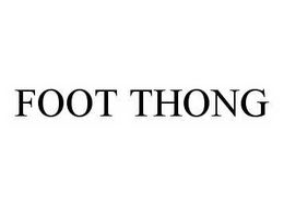 FOOT THONG trademark