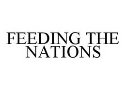 FEEDING THE NATIONS trademark