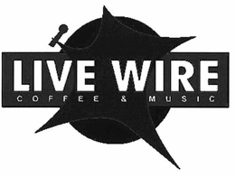 LIVE WIRE COFFEE & MUSIC trademark