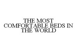 THE MOST COMFORTABLE BEDS IN THE WORLD trademark