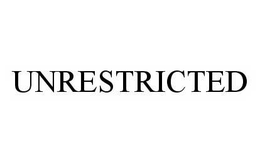 UNRESTRICTED trademark
