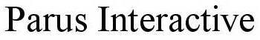 PARUS INTERACTIVE trademark