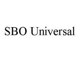 SBO UNIVERSAL trademark