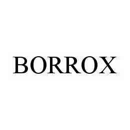 BORROX trademark