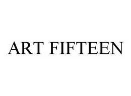 ART FIFTEEN trademark