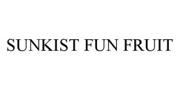 SUNKIST FUN FRUIT trademark