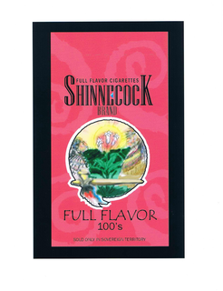 FULL FLAVOR CIGARETTES SHINNECOCK BRAND FULL FLAVOR 100'S SOLD ONLY IN SOVEREIGN TERRITORY trademark