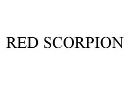 RED SCORPION trademark