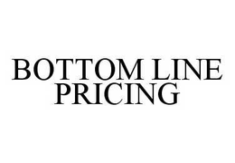 BOTTOM LINE PRICING trademark