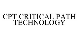 CPT CRITICAL PATH TECHNOLOGY trademark
