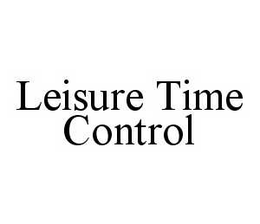 LEISURE TIME CONTROL trademark
