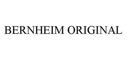 BERNHEIM ORIGINAL trademark